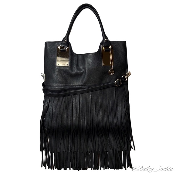 Big Buddha Fringe Hobo Bag - Picture 2 of 9